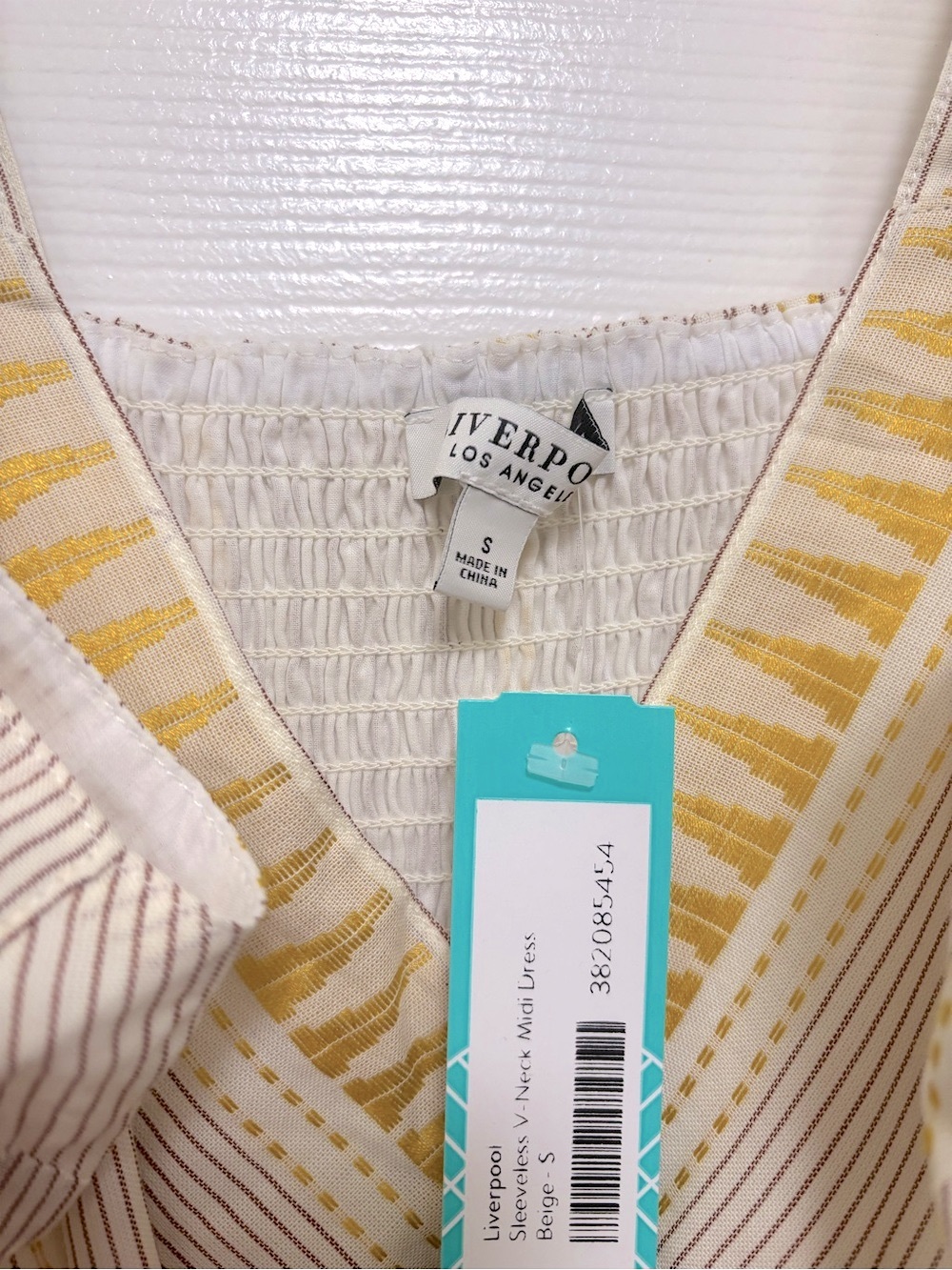 NWT LIVERPOOL Sleeveless Midi Dress - Picture 9 of 10